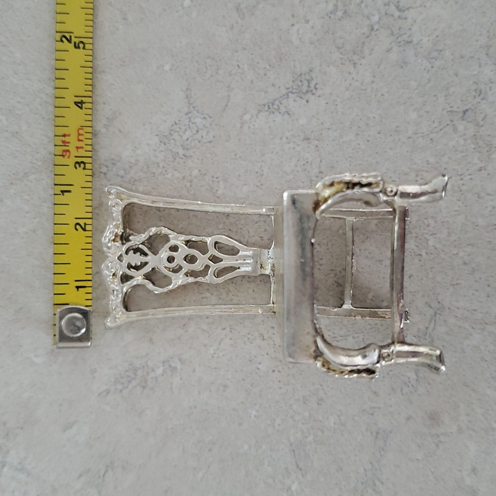 Vintage Godinger Silver Miniature Chair Decor Or Dollhouse - Picture 11 of 11